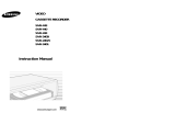 Samsung SVR-240B/XEV Manuale utente