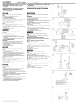 Sony HT-SF1000 Guida d'installazione