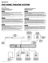 Sony HTP-32SS Guida d'installazione