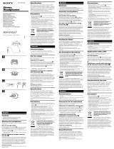 Sony MDR-EX32LP Manuale del proprietario