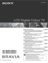 Sony KDL-46D35XX Manuale del proprietario