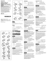 Sony AKA-SF1 Manuale utente