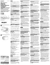 Sony VF-30NKB Manuale utente