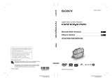 Sony DCR-DVD910E Istruzioni per l'uso