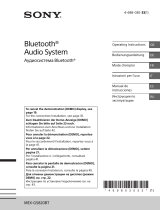 Sony MEX-GS820BT Manuale del proprietario