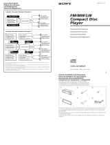Sony CDX-C610RDS Guida d'installazione
