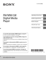 Sony DSX-A200UI Manuale del proprietario