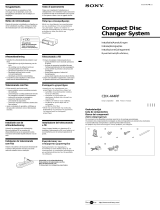 Sony CDX-444RF Guida d'installazione