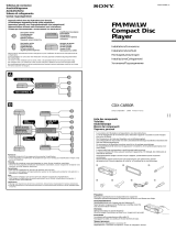 Sony CDX-C4850R Guida d'installazione