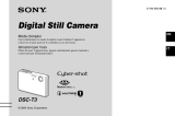 Sony DSC-T3 Istruzioni per l'uso