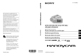 Sony HDR XR200E Manuale del proprietario