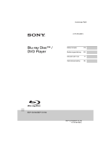 Sony BDP S3700BDP-S3700 Manuale del proprietario