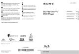 Sony BDPA6000 Manuale del proprietario