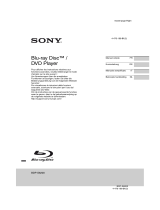 Sony BDP-S6200 Manuale utente