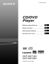 Sony DVP-NS718H Manuale del proprietario