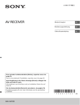 Sony XAV-AX100 Manuale del proprietario