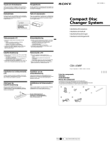 Sony CDX-434RF Guida d'installazione