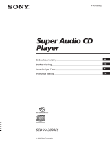 Sony SCD-XA3000ES Manuale del proprietario