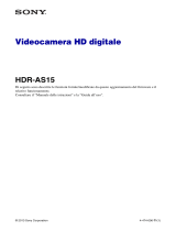 Sony HDR-AS15 Istruzioni per l'uso