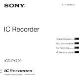 Sony ICD-PX720 Manuale del proprietario