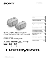 Sony HDR-CX350VE Istruzioni per l'uso