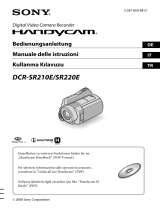 Sony DCR-SR210E Manuale del proprietario