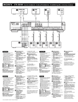 Sony STR-DB900 Guida d'installazione