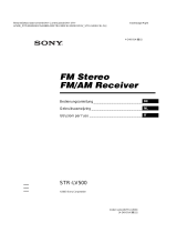 Sony STR-LV500 Manuale del proprietario
