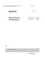 Sony STR-DH730 Manuale del proprietario