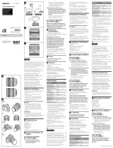Sony SEL24240 Manuale del proprietario