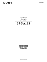 Sony SS-NA2ES Manuale del proprietario