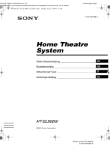 Sony HT-SL900W Manuale del proprietario