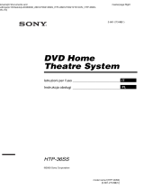 Sony HTP-36SS Manuale del proprietario