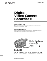 Sony DCR-TRV520E Istruzioni per l'uso