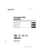 Sony dav-s 400 Manuale del proprietario