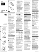 Sony SEL14TC Manuale del proprietario