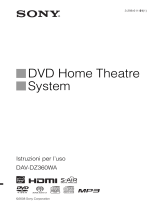 Sony DAV-DZ360WA Istruzioni per l'uso