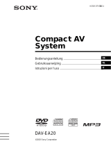 Sony DAV-EA20 Manuale del proprietario