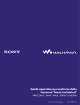Sony NWZ-E464 Istruzioni per l'uso