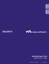 Sony NWZ-X1050 Istruzioni per l'uso