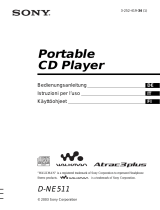 Sony D-NE511 Manuale del proprietario