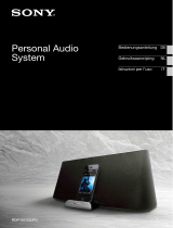 Sony RDP-XA700iPN Manuale del proprietario
