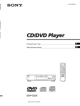 Sony DVP-S325 Istruzioni per l'uso