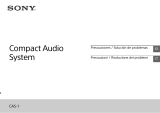 Sony CAS-1 Guida di riferimento