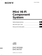 Sony DHC-MD500 Istruzioni per l'uso