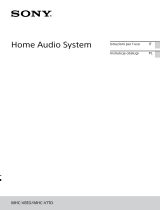 Sony MHC-V81D Manuale del proprietario
