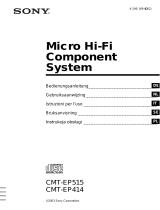 Sony CMT-EP515 Manuale del proprietario