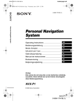Sony NVX-P1 Istruzioni per l'uso