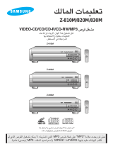 Samsung Z-830M Manuale utente