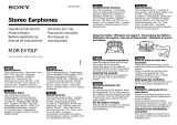 Sony MDR-EX70LP Istruzioni per l'uso